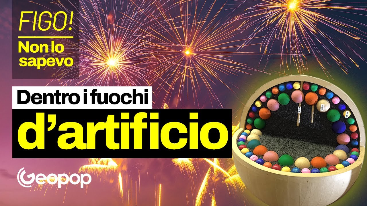 Fuochi d'Artificio: come funzionano e da cosa dipendono i diversi colori ed  effetti visivi? 