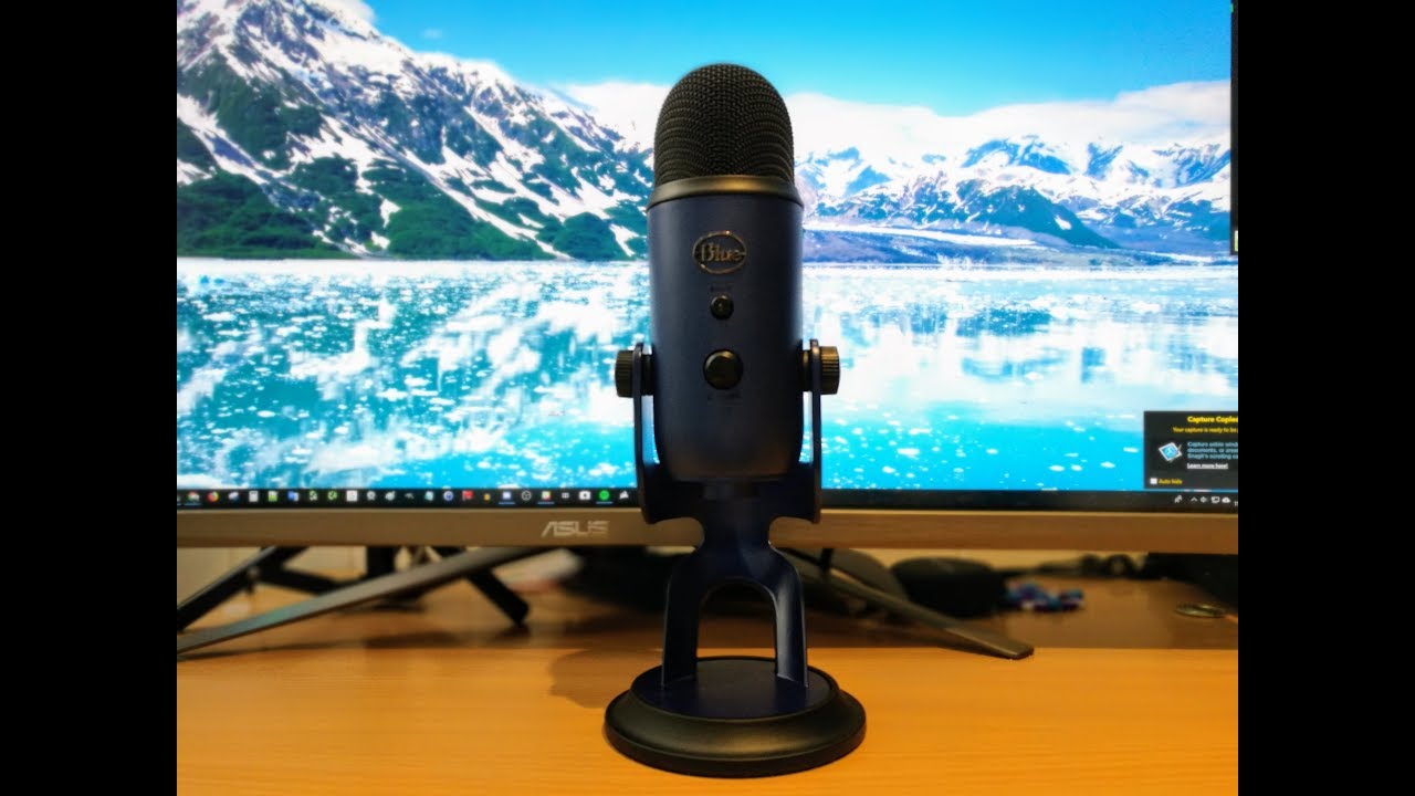 Blue Yeti Usb Microphone In Midnight Blue Unboxing Youtube