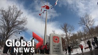 Remembrance Day 2020: Calgary Remembers from the Field of Crosses | FULL