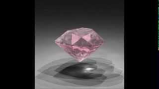 Heart-Shaped Gemstone Rendered By Photon Mapping With Kd-Tree