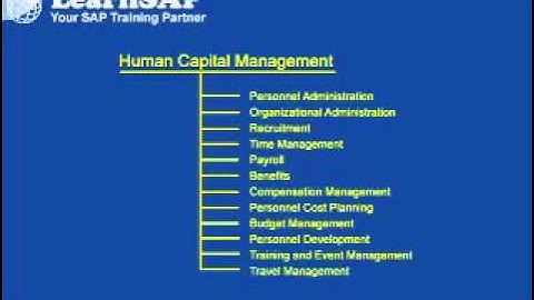 YouTube - SAP HR Overview ( Part 1 ).flv