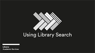 Using Library Search