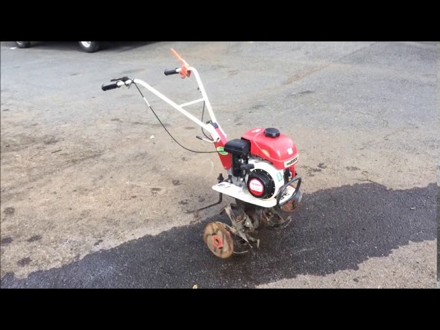 A-260◆実働 動画有り ロビン Rabbit 管理機 PR2200 農用トラクター 岐阜発　3/30 ロビン 2.2馬力 耕運機 PR2200 畑で使ってみました - YouTube