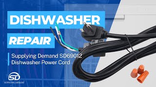 How To Install Supplying Demand SD69012 Dishwasher Power Cord