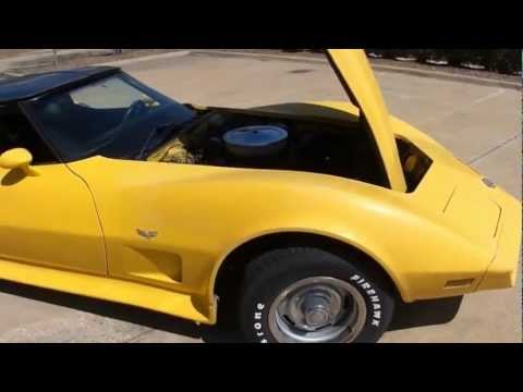 c3po Yellow 1978 Corvette Restoration Video 8 of 8