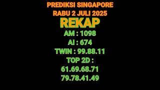PREDIKSI SGP 2 JULI 2025 | BOCORAN TOGEL SGP HARI INI | RUMUS EKOR SGP HARI INI