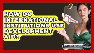 How Do International Institutions Use Development Aid? - Macroecon Experts