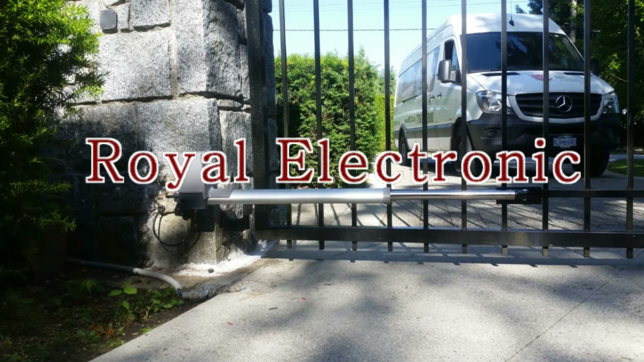 Double Swing Gate & Gate Operators, Motorized Driveway Gate & Electric Gates provided by Royal Gates