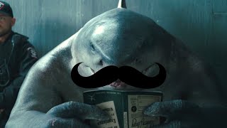 King Shark Wears a Disguise (Spoilers...a very GOOD disguise..)