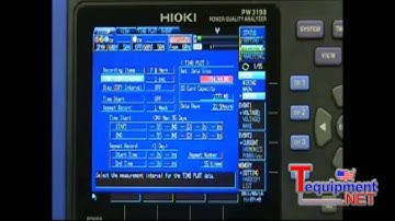 Hioki 3198 Power Quality Analyzer