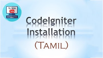 CodeIgniter Installation (Tamil) - Part- II