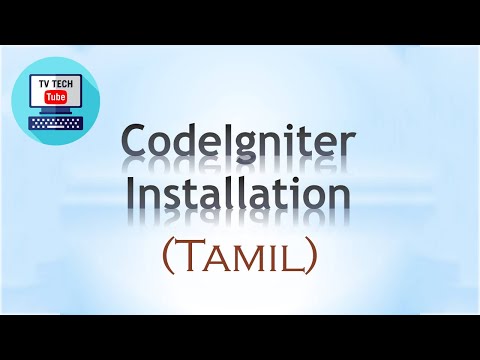 CodeIgniter Installation (Tamil) - Part- II