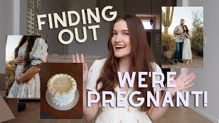 finding out I'm pregnant! // how we felt after two previous miscarriages