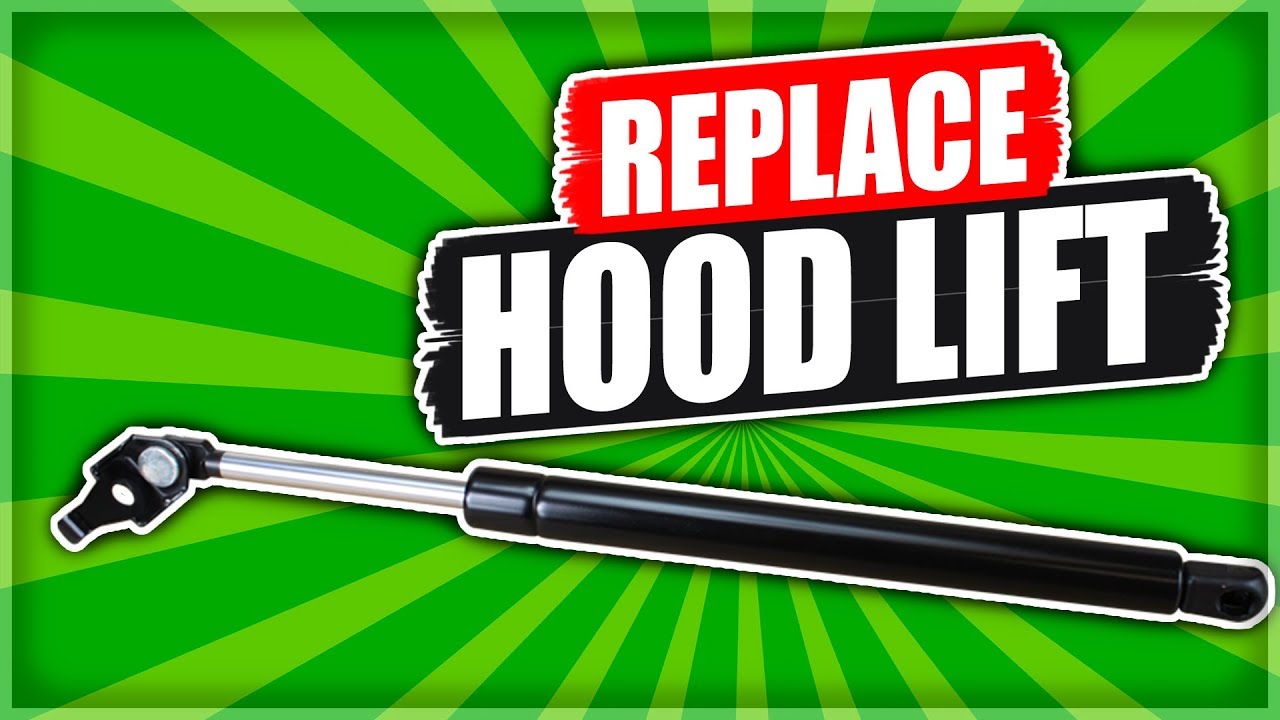 How to Replace a Hood Lift Hydraulic Cylinder YouTube