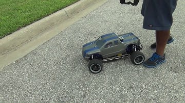 1/5 Scale Rampage MT on 8s Speed Run