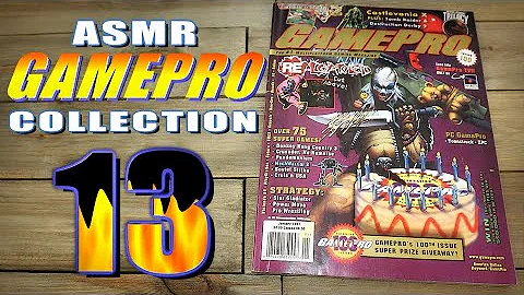 ASMR GAMEPRO Magazine Collection #13 - Whispering, Mouth sounds, Candy Sounds