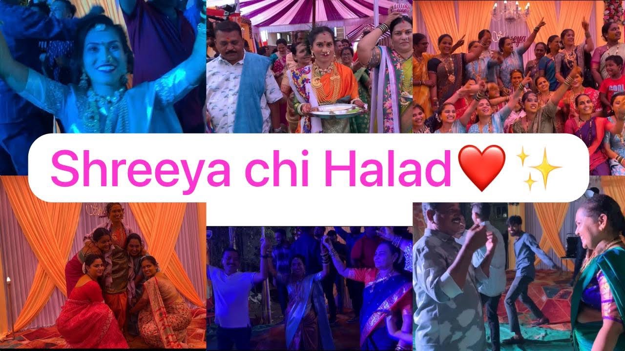 Shreeya chi Halad✨|koli style Halad| #haldi #wedding #bride #banjo #dance #vlog #love #family #uran