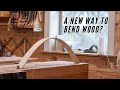 Bending Wood // No Steam, Bent Laminations or Kerf Cuts...This Is Something Different