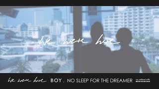 Miniatura del video "BOY - No Sleep for the Dreamer［lyrics］"