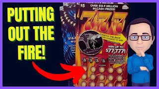 Putting Out The Fire Triple 7s and Black Pearls Kentucky Lottery Tickets Chasing Big Wins