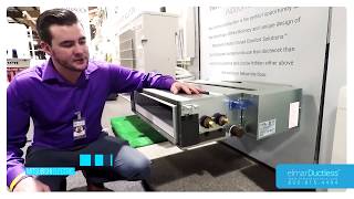What is a horizontal ducted Mitsubishi unit?