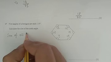 IGCSE Maths 0580/21 may/june 2016