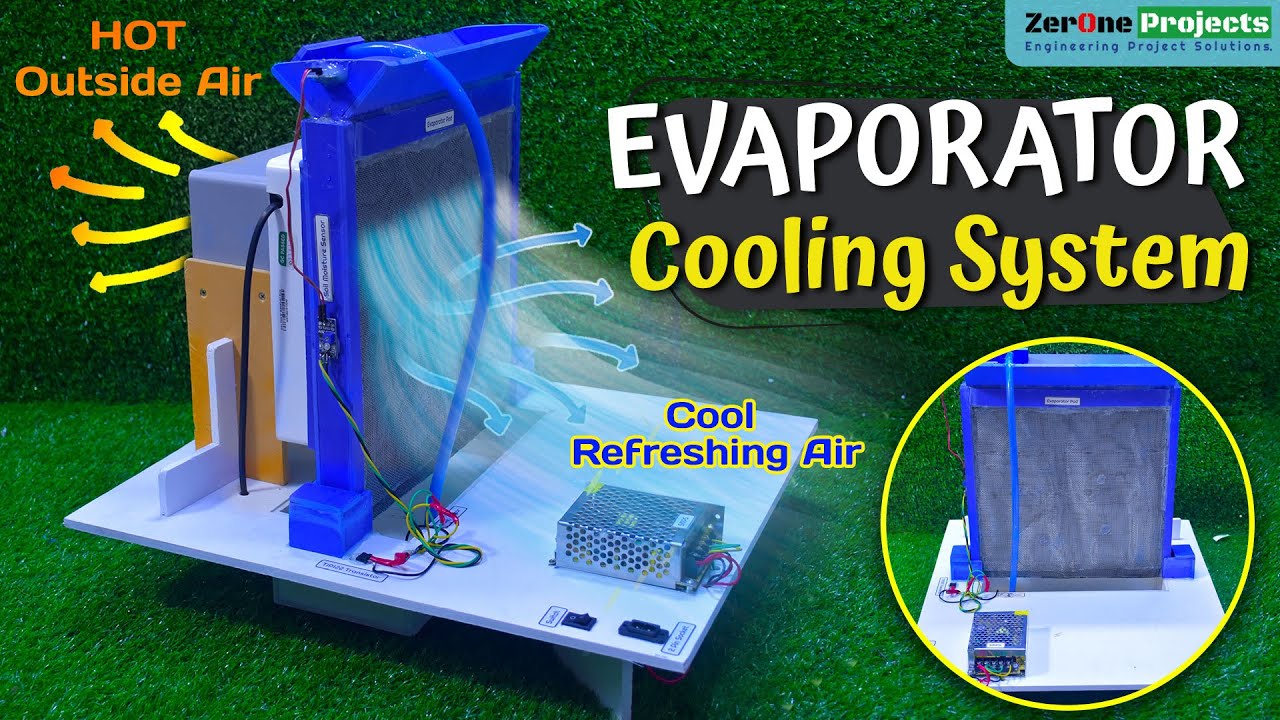 Evaporative Cooling System Project || কুলিং সিস্টেম প্রজেক্ট তৈরী করুন ...