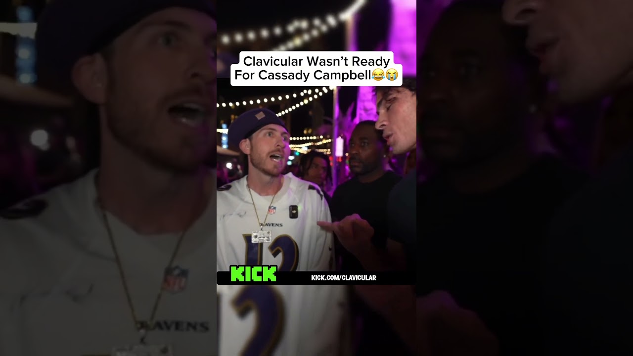 Clavicular Wasn’t Ready For Cassady Campbell😂😭 