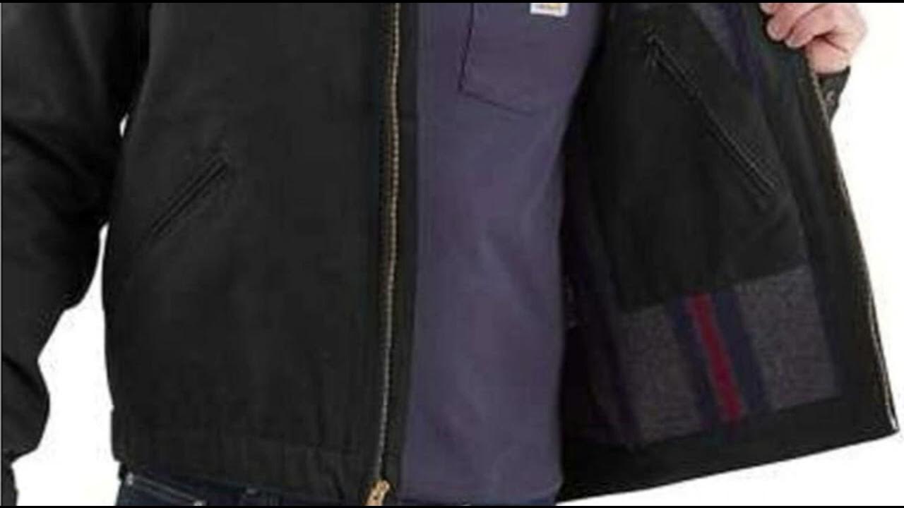 Relaxed Fit Duck Blanket Lined Detroit Jacket www.youtube.com