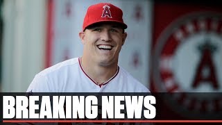 Breaking News Mike Trout And The Angels Agree To 12-Year 430 Million Deal