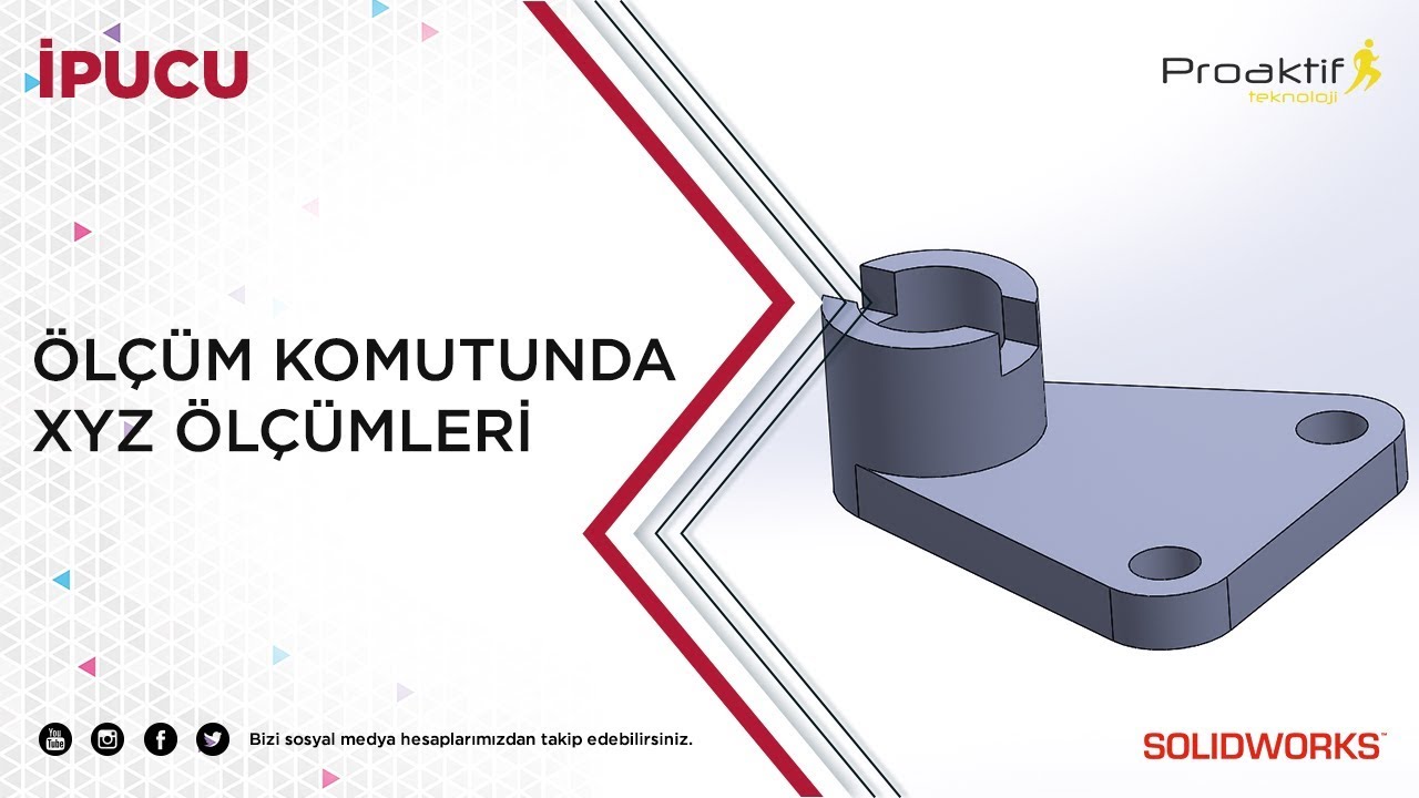 XYZ Measurements in a Measurement Command - SolidWorks Tip - YouTube