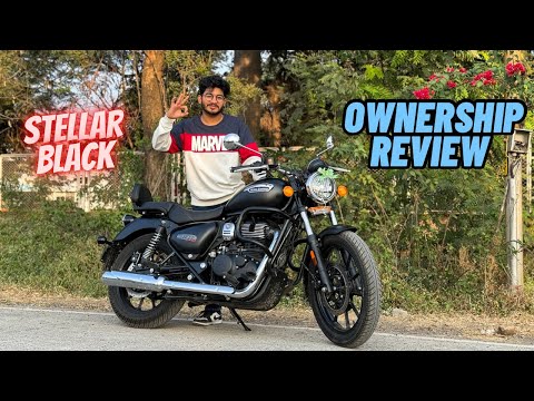 New Meteor 350 E20 Owners Review🔥 | Royal Enfield Meteor Stellar Black |