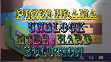 Puzzlerama Android Game-play (Unblock Hard Level 34-50)