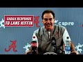 Nick Saban responds to Lane Kiffin's jabs at his age and not being able to 'cover him'