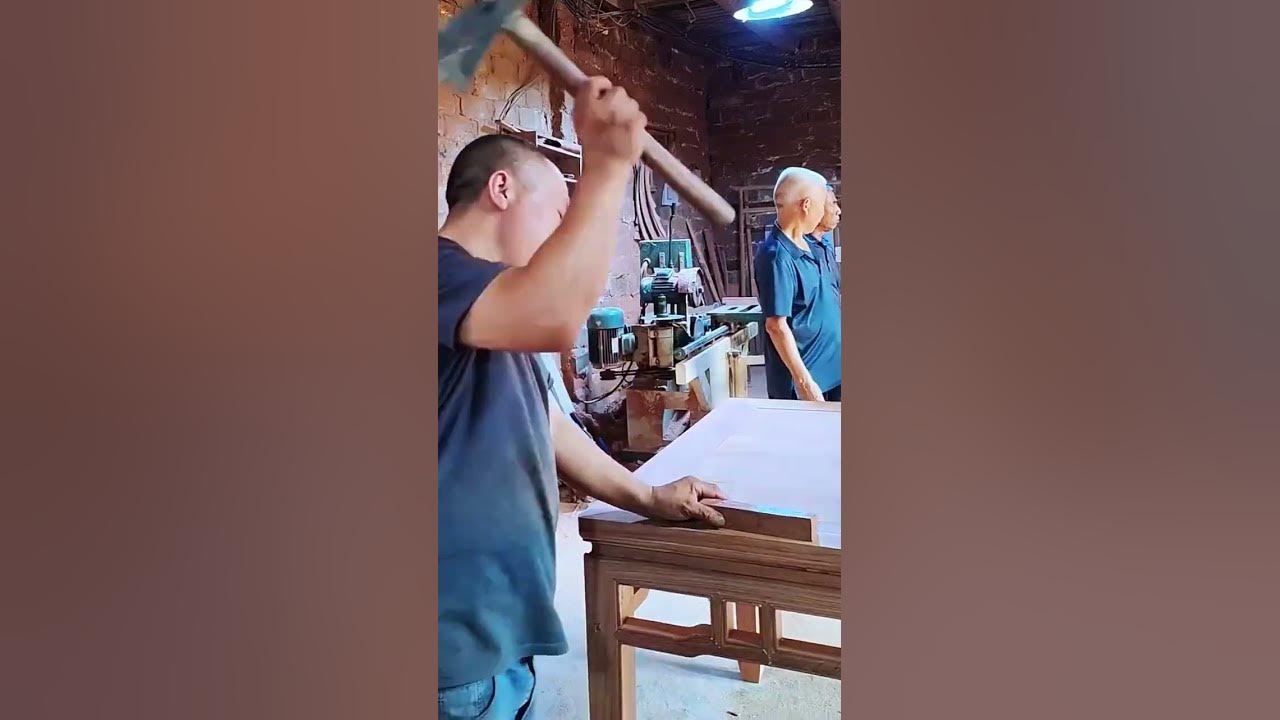 Old rural craft, Eight Immortals Table Assembly    #Intangible Cultural Heritage Inheritan   #12695