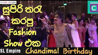 Chandimal Birth Day Partyfashion Show-Models