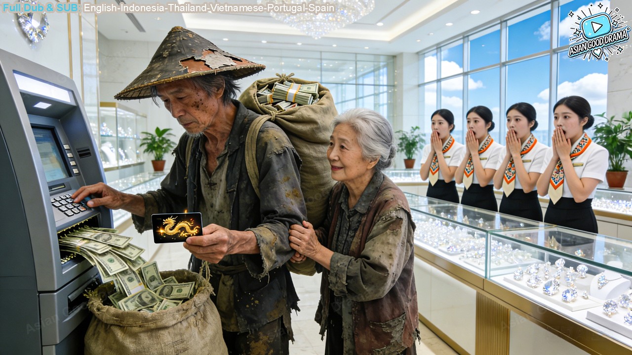 Old Couple Carry Trash To Buy Gold, Humiliated Then Black Card Buys Whole Store