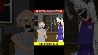 GRANNY VS ICE CREAM MAN 😱😱  #shortf #funny #granny #grannygame #granny3