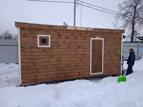 Баня перевозная под