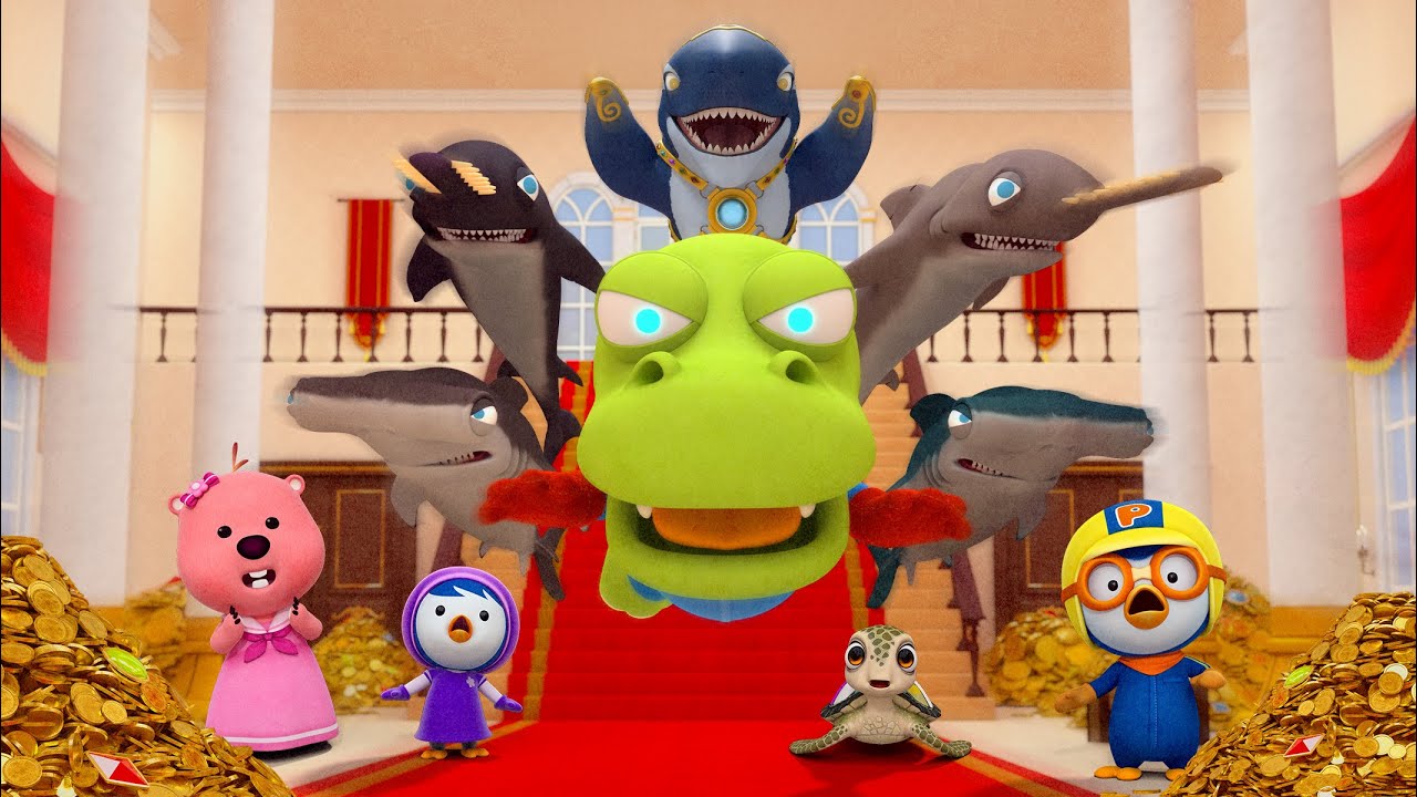 Kartun Anak | Pororo dan Kastel Harta Hiu | Pororo Indonesia | ICONIX KIDS