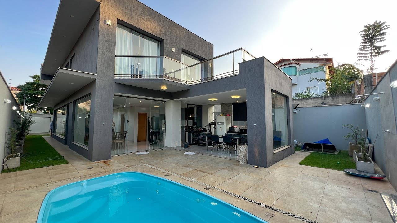 Casa com 4 Quartos à venda, 260 m² por - Braúnas - Belo Horizonte/MG ...