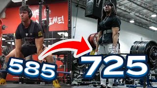 ProfessionalWeakGuy -DEADLIFT TRANSFORMATION- 585 -725