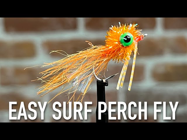 Easy Surf Perch Fly! (Fly Tying Tutorial) 