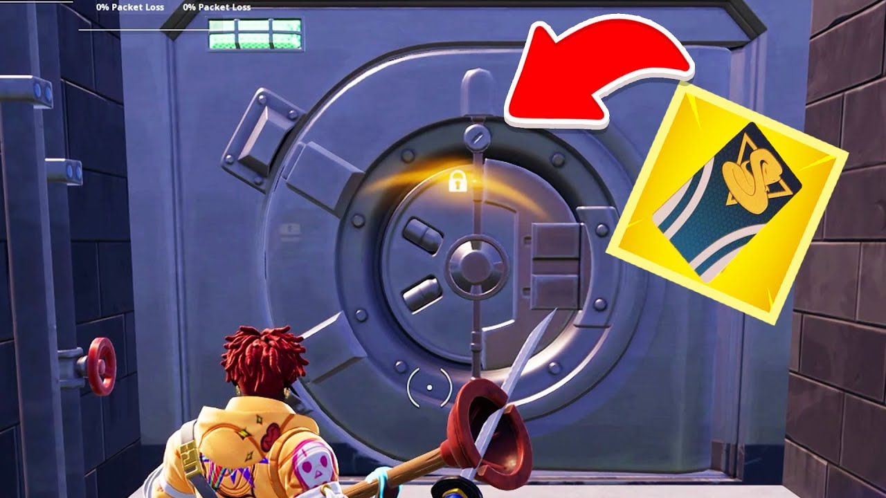 How To Easily Open Vaults Using Vault Keycards Fortnite Vault Locations