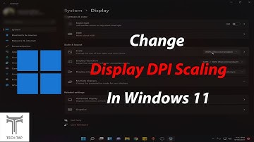 How To Change Display DPI Scaling In Windows 11!