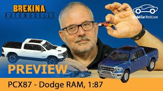 Brekina - Die Geschichte Von Dodge Preview 187 Pcx87 Dodge Ram