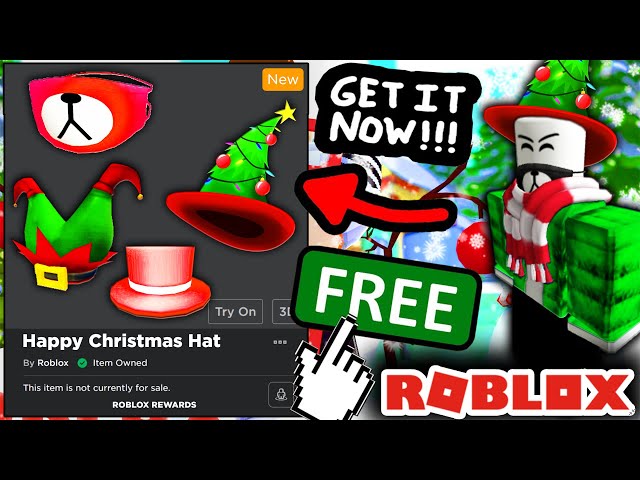 NEW* ROBLOX PROMO CODE *CHRISTMAS HAT* (WORKING OCTOBER 2021