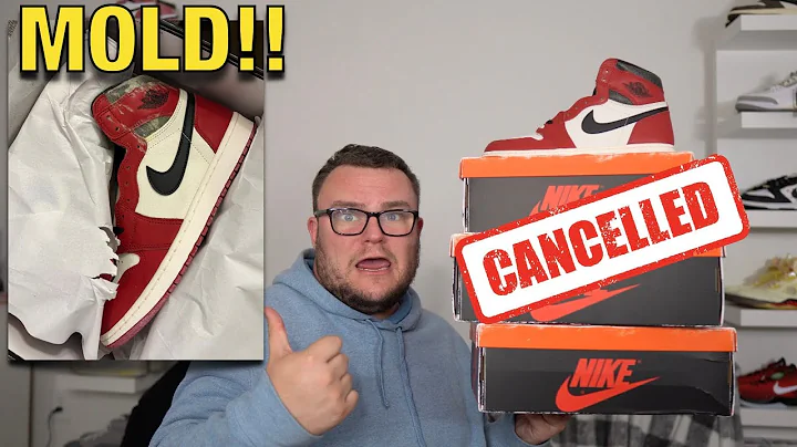 CANCELLING ORDERS!! PROBLEM JORDAN 1 LOST AND FOUND HAS MOLD!!