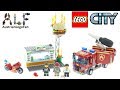 Lego City 60214 Burger Bar Fire Rescue Speed Build