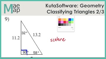 KutaSoftware: Geometry- Classifying Triangles Part 2